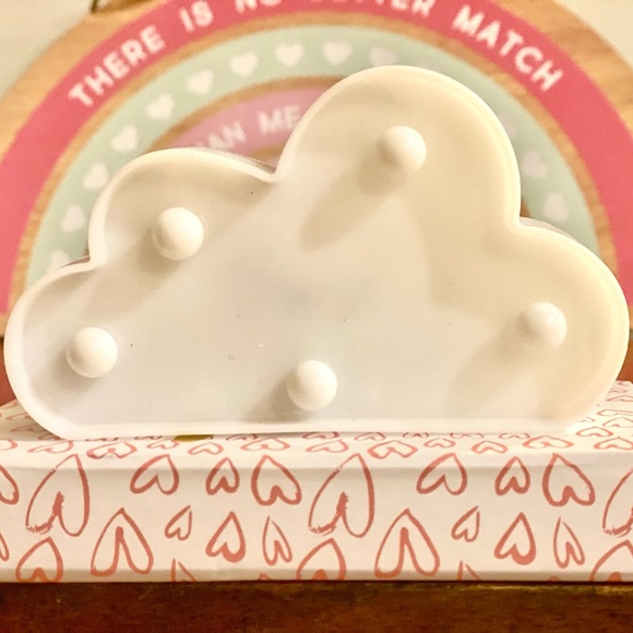 Fashion 3D Marquee LED Cloud Shaped Night Light - Brand New - Picture 4 of 7